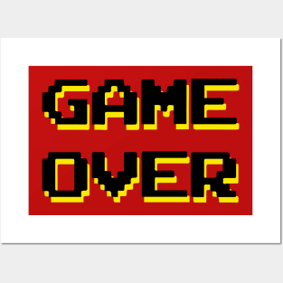 Game over Posters and Art